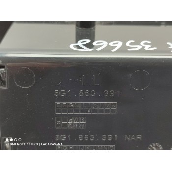 Recambio de guantera para volkswagen golf vii lim. edition bluemotion referencia OEM IAM 5G1863391  