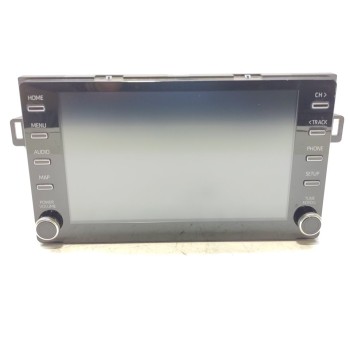 Recambio de pantalla multifuncion para toyota yaris (xp21) hybrid active tech referencia OEM IAM 861400D601  