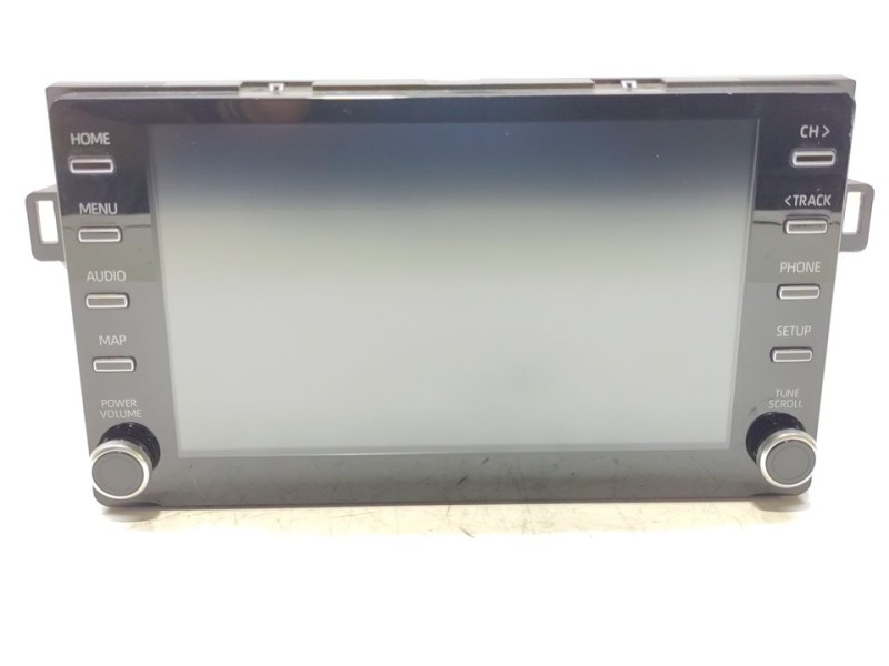 Recambio de pantalla multifuncion para toyota yaris (xp21) hybrid active tech referencia OEM IAM 861400D601  