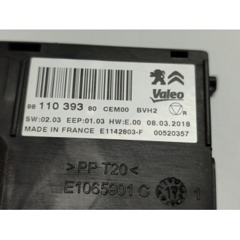 Recambio de modulo electronico para peugeot 308 active referencia OEM IAM 9811039380  