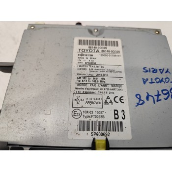 Recambio de sistema navegacion gps para toyota yaris active referencia OEM IAM 861400D320  