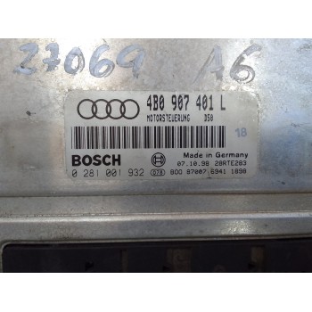 Recambio de centralita motor uce para audi a6 berlina (4b2) 2.5 tdi referencia OEM IAM 4B0907401L  