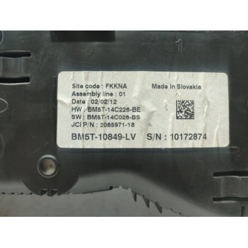 Recambio de cuadro instrumentos para ford focus lim. (cb8) sport referencia OEM IAM BM5T10849LV  