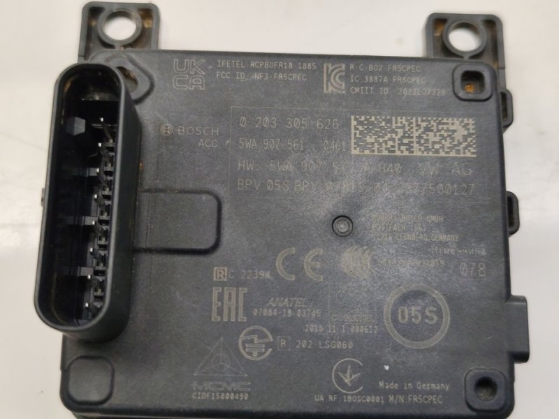 Recambio de modulo electronico para seat leon (kl1) fr referencia OEM IAM 5WA907561A  