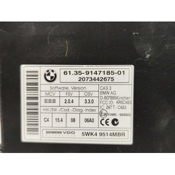 Recambio de modulo electronico para bmw serie 5 berlina (e60) 520d referencia OEM IAM 6135914718501  