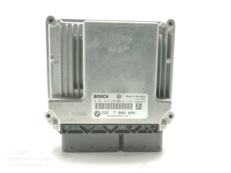 Recambio de centralita motor uce para bmw serie 5 berlina (e60) 520d referencia OEM IAM 0281014238  