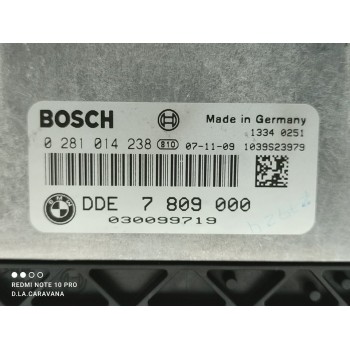 Recambio de centralita motor uce para bmw serie 5 berlina (e60) 520d referencia OEM IAM 0281014238  