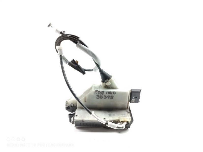 Recambio de cerradura puerta trasera derecha para peugeot 208 style referencia OEM IAM 9812501180  