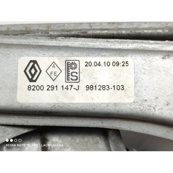 Recambio de elevalunas delantero derecho para renault clio grandtour authentique referencia OEM IAM 8200291147J  
