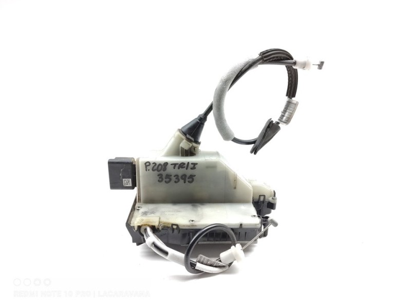 Recambio de cerradura puerta trasera izquierda para peugeot 208 style referencia OEM IAM 9812501280  