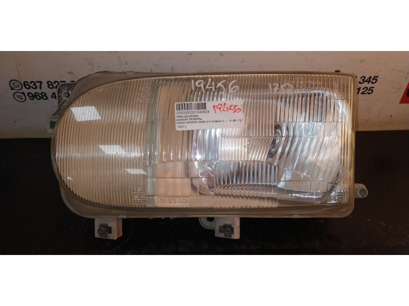 Recambio de faro izquierdo para nissan serena (c23m) 2.3 invitation d referencia OEM IAM 7R572  