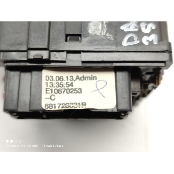 Recambio de mando limpia para dacia dokker ambiance referencia OEM IAM 8201168003  