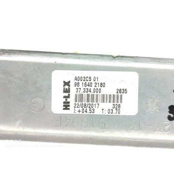 Recambio de elevalunas delantero izquierdo para peugeot 208 style referencia OEM IAM 9816402180  