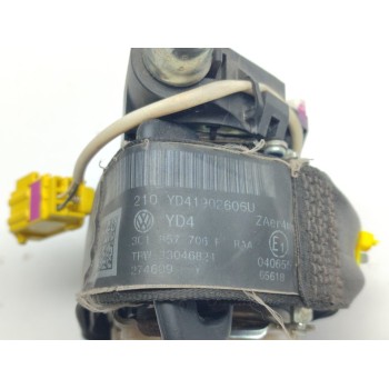 Recambio de cinturon seguridad delantero derecho para volkswagen passat berlina (3c2) referencia OEM IAM 3C1857706F  