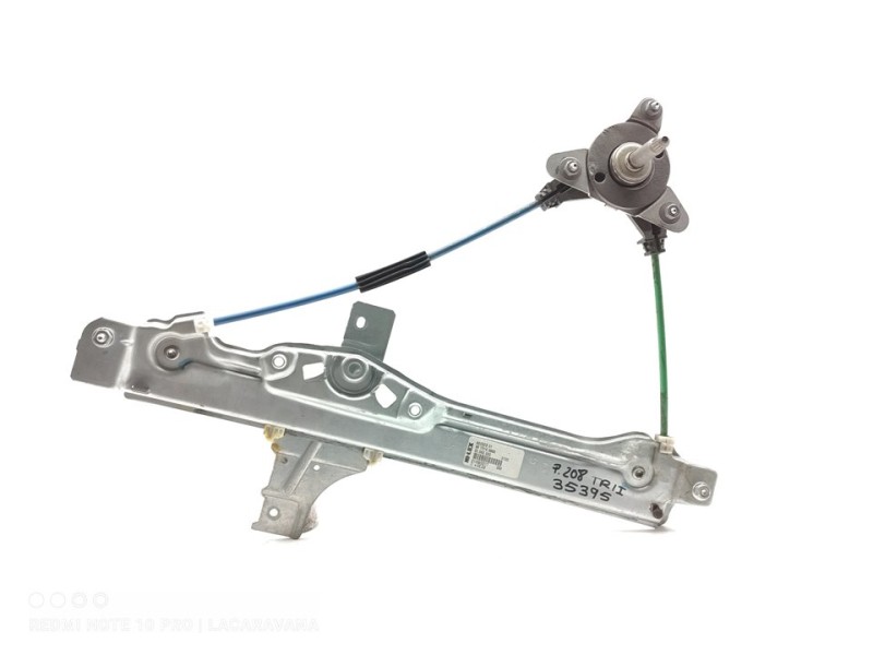 Recambio de elevalunas trasero izquierdo para peugeot 208 style referencia OEM IAM 9673153980  