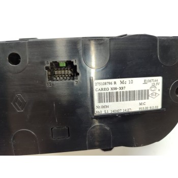 Recambio de mando climatizador para renault clio iv business referencia OEM IAM 275108796R  