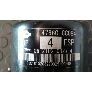 Recambio de abs para nissan murano (z50) básico referencia OEM IAM 47660CC084  