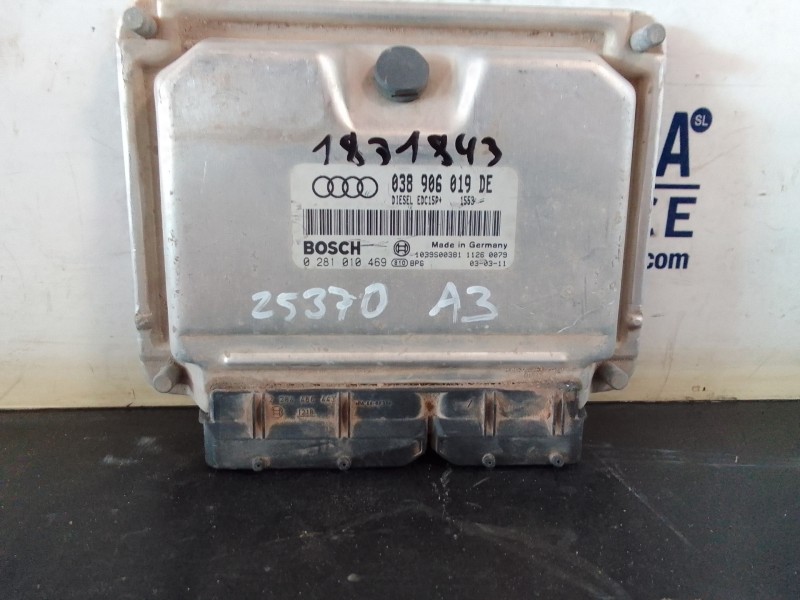 Recambio de centralita motor uce para audi a3 (8l) 1.9 tdi ambiente referencia OEM IAM 038906019DE  