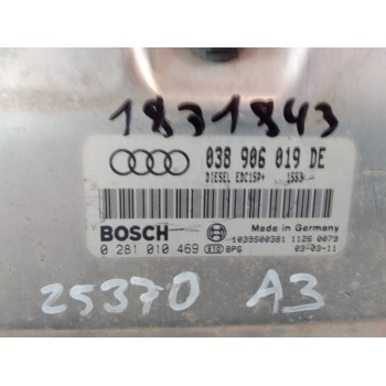 Recambio de centralita motor uce para audi a3 (8l) 1.9 tdi ambiente referencia OEM IAM 038906019DE  