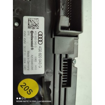 Recambio de mando climatizador para audi a6 lim. (4g2) 2.0 tdi referencia OEM IAM 4G0820043G  