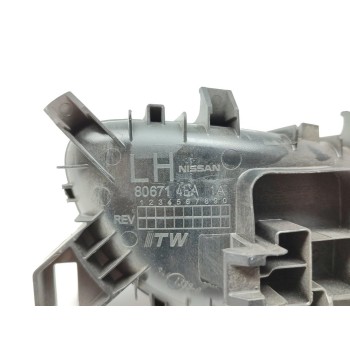 Recambio de maneta interior delantera izquierda para nissan qashqai (j11) referencia OEM IAM 806714EA1A  