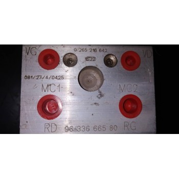 Recambio de abs para citroën xsara picasso 1.6 hdi 90 exclusive referencia OEM IAM 9633666580  