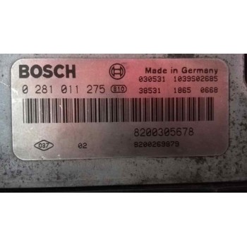 Recambio de centralita motor uce para renault megane ii berlina 5p confort authentique referencia OEM IAM 8200305678  