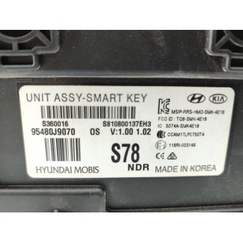 Recambio de modulo electronico para hyundai kona essence 2wd referencia OEM IAM 95480J9070  