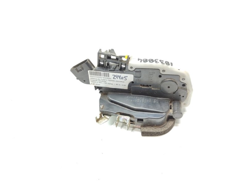 Recambio de cerradura puerta trasera izquierda para nissan x-trail (t32) acenta referencia OEM IAM F1814520  