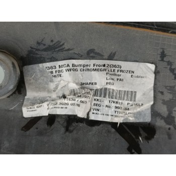 Recambio de paragolpes delantero para challenger 380 graphite referencia OEM IAM KK31R17757GAPRAA  