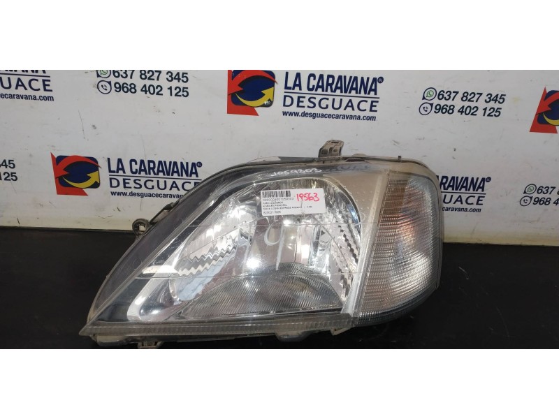 Recambio de faro izquierdo para dacia logan express ambiance referencia OEM IAM 8200211005  