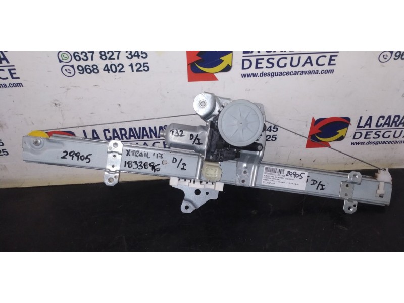 Recambio de elevalunas delantero izquierdo para nissan x-trail (t32) acenta referencia OEM IAM 807304CA1A  