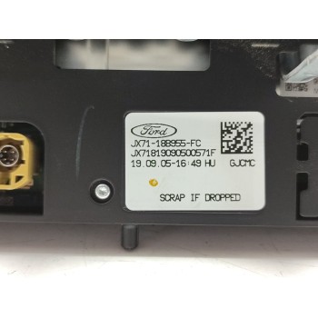 Recambio de pantalla multifuncion para ford focus st-line style referencia OEM IAM JX7118B955FC  