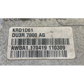 Recambio de caja cambios para renault talisman icon referencia OEM IAM DU3R7000AG  