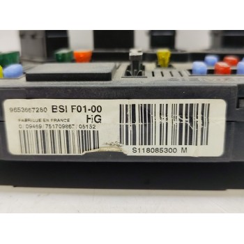 Recambio de caja precalentamiento para citroën c3 1.4 hdi cool referencia OEM IAM 9653667280  