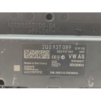 Recambio de modulo electronico para seat ibiza (kj1) style referencia OEM IAM 2Q0937089  