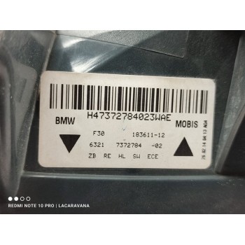 Recambio de piloto trasero derecho para bmw serie 3 lim. (f30) 316d referencia OEM IAM 7372784  