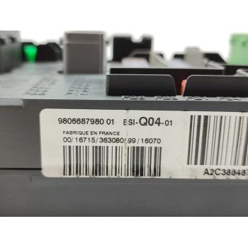 Recambio de caja reles / fusibles para citroën c4 picasso attraction referencia OEM IAM 9806687980  