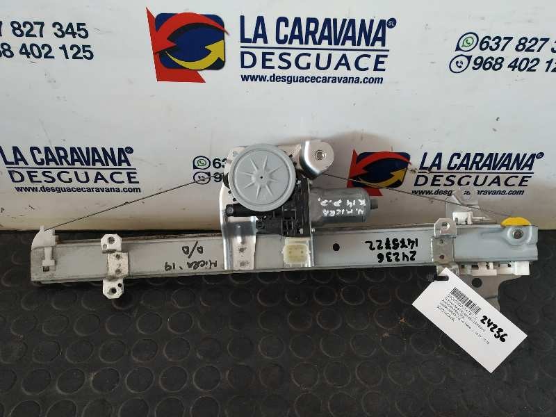 Recambio de elevalunas delantero derecho para nissan micra v (k14) tekna referencia OEM IAM 807314CA0A  