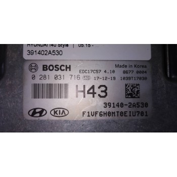 Recambio de centralita motor uce para hyundai i40 style referencia OEM IAM 391402A530  
