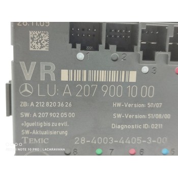 Recambio de modulo electronico para mercedes-benz clase clk (w207) coupe 350 cdi blueefficiency (207.322) referencia OEM IAM A20