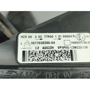 Recambio de faro izquierdo para citroën c3 tonic referencia OEM IAM 9677038280  