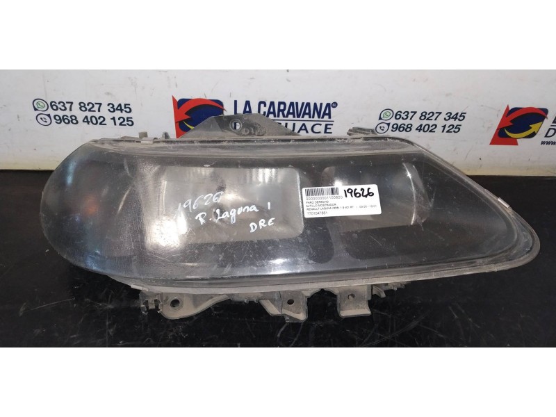 Recambio de faro derecho para renault laguna (b56) 1.9 dci rt referencia OEM IAM   