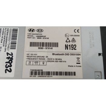 Recambio de sistema navegacion gps para hyundai i40 style referencia OEM IAM 965603Z1814X  