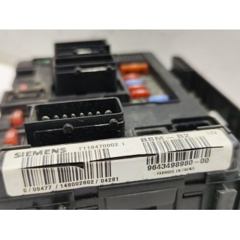 Recambio de modulo electronico para peugeot partner (s2) combi pro referencia OEM IAM 9643498980  