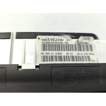Recambio de cuadro instrumentos para peugeot 508 access referencia OEM IAM 9665962480  