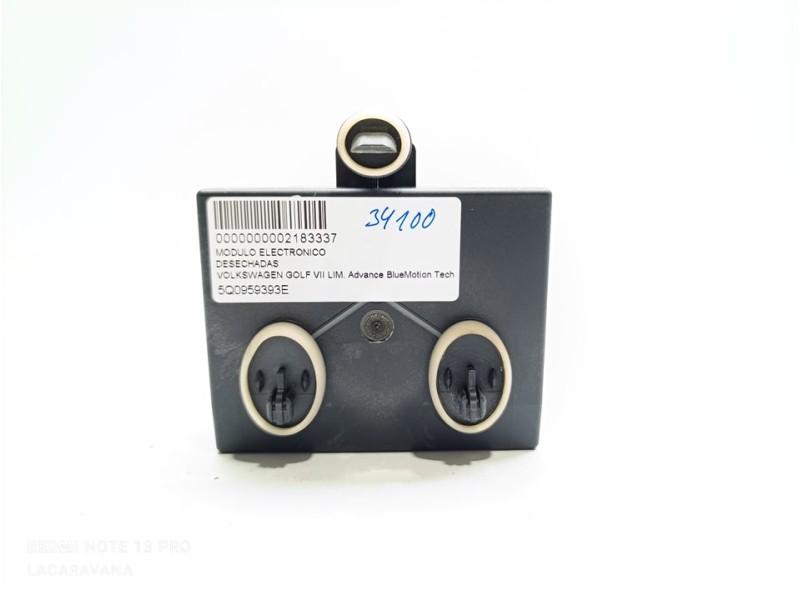 Recambio de modulo electronico para volkswagen golf vii lim. advance bluemotion tech. referencia OEM IAM 5Q0959393E  