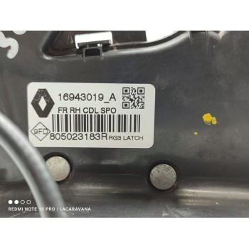 Recambio de cerradura puerta delantera derecha para renault megane iv berlina 5p business referencia OEM IAM 805023183R  