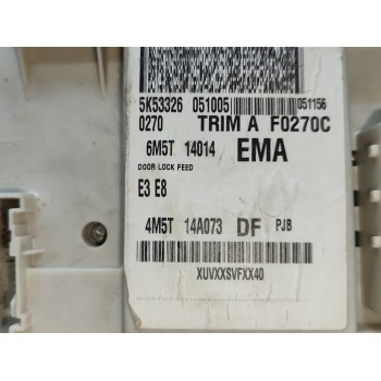 Recambio de caja reles / fusibles para ford focus c-max (cap) sport referencia OEM IAM 4M5T14A073DF  