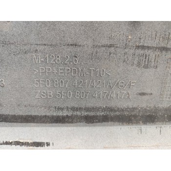 Recambio de paragolpes trasero para seat leon (5f1) reference referencia OEM IAM 5F0807421  